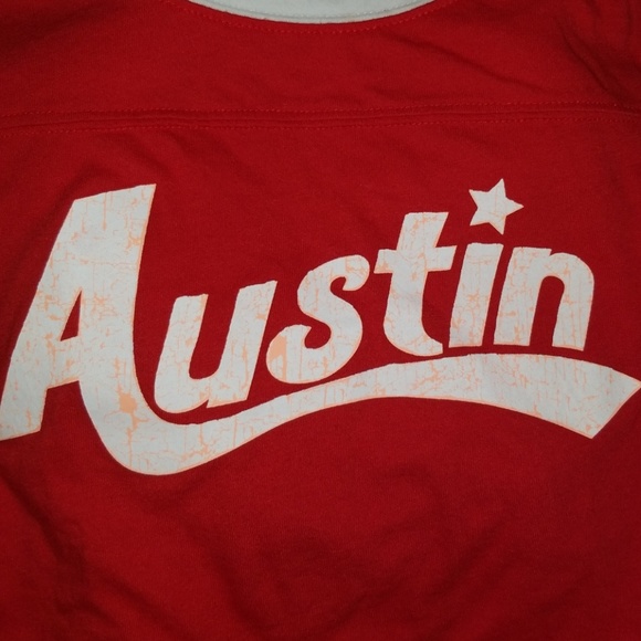 Austin TX Ringer Tee - Picture 3 of 6